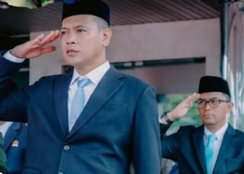 Sekda Karawang Hadiri Upacara Hari Pahlawan Nasional di Halaman Pemda