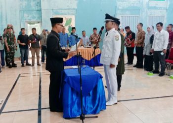 Dasril Resmi Dilantik sebagai Kades PAW Tanjung Kemala 2025–2028