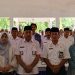 Tangis Haru Iringi Pisah Sambut Camat Gedangan Dari Teguh Susetyo,S.Sos Kepada Yateno,S.H, M.S.i Di Pendopo Gedangan