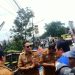 Wali Kota Malang Wahyu Hidayat Tinjau Langsung Lokasi Ambrolnya Trotoar Dan Jalan Jembatan Embong Brantas.
