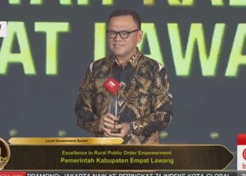 “Zero to Hero” Menurunkan Konflik Hingga 60% Bupati Empat Lawang Raih Penghargaan CNN Indonesia Award 2025