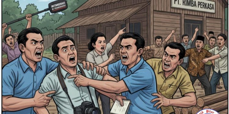 Tindakan Intimidasi Dan Penghinaan Terhadap Wartawan Juga Terhadap Kepala Desa Pasindangan Menuai Sorotan Publik.