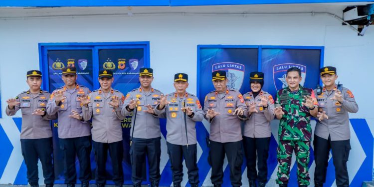 Kapolda Jabar Cek Kesiapan Jalur dan Pengamanan Operasi Lilin Lodaya 2025 di Karawang