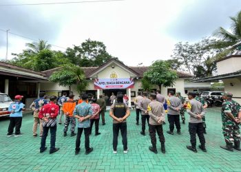 Apel Siaga Bencana Muspika Gedangan, Antisipasi Hidrometeorologi di Musim Penghujan