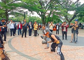 “FORWATU Banten Getarkan Plaza Rangkasbitung di Milad 3MAS: Dukungan Pemerintah, Aparat, dan Ormas Mengalir Deras”