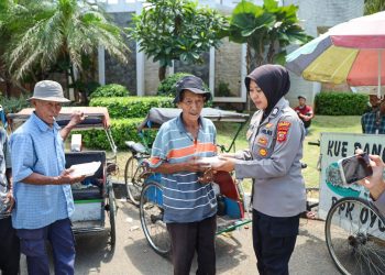 Polwan Polres Karawang Gelar Kegiatan Jumat Siaga, Perkuat Pelayanan dan Kepedulian Sosial