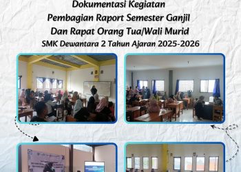 SMK Dewantara II Cikarang Pusat Gelar Rapat Orang Tua, Tegaskan Transparansi Anggaran dan Arah Pendidikan 2025/2026