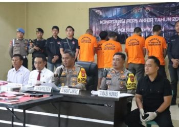 Polres Way Kanan Rilis Akhir Tahun 2025: Kejahatan Narkoba Meningkat 25,42 Persen, Untuk Kriminalitas dan Laka Lantas Turun