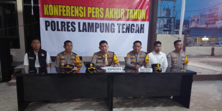 Capaian Kinerja Polres Lampung Tengah 2025: Kriminalitas, Narkoba, dan Laka Lantas Sama-sama Meningkat