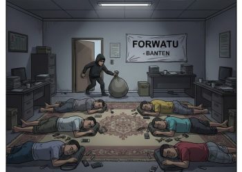 Musibah Menimpa Pengurus Forwatu Banten, Arwan: “Tak Akan Kita Biarkan Maling Hidup di Sini, Kita Akan Busukkan di Penjara!”