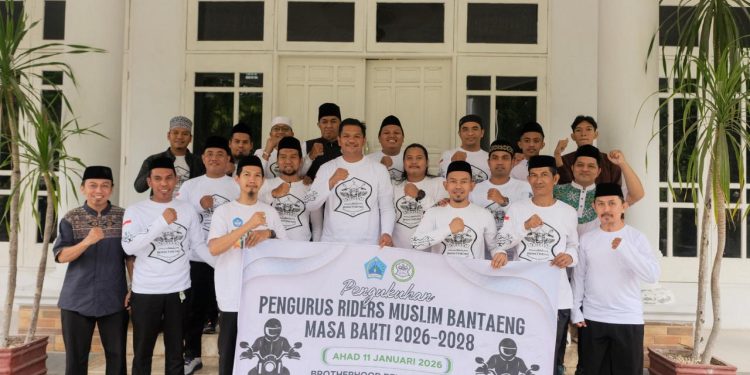Bupati Bantaeng Resmi Kukuhkan Pengurus Riders Muslim Bantaeng 2026–2028