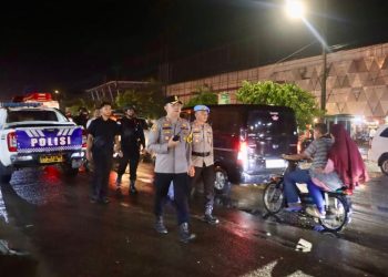 Kapolres Lampung Tengah Turun Langsung Amankan Malam Tahun Baru 2026