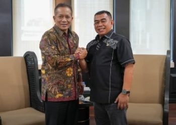 Menerima audiensi Anggota DPD RI Dapil Lampung