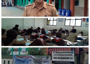 Antusias Kembali Ke Sekolah Peserta Didik SDN 03 Bojongsari Paska Libur Natal Tahun Baru