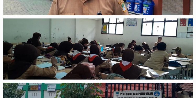 Antusias Kembali Ke Sekolah Peserta Didik SDN 03 Bojongsari Paska Libur Natal Tahun Baru