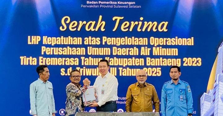 Ketua DPRD Bantaeng Hadiri Penyerahan LHP BPKP Sulsel