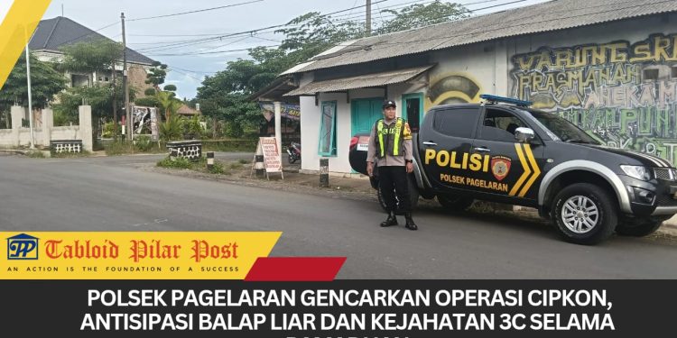 Polsek Pagelaran Gencarkan Operasi Cipkon, Antisipasi Balap Liar dan Kejahatan 3C Selama Ramadhan
