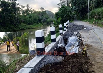 Proyek Plengsengan di Kedung Rampal Ambrol, Pemkab Malang Segera Lakukan Perbaikan