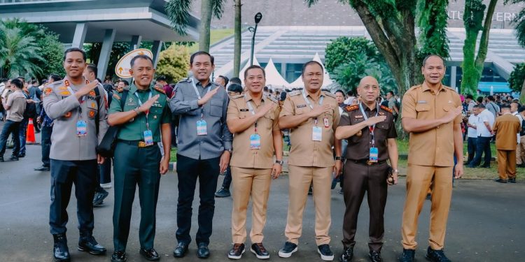 Kapolres Karawang Tegaskan Dukungan Penuh Program Nasional di Rakornas Pemerintah Pusat dan Daerah 2026