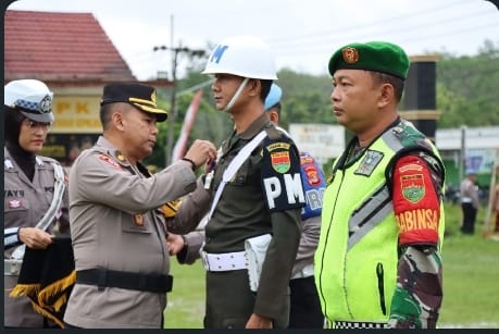 Polres Way Kanan Gelar Operasi Keselamatan Krakatau 2026, Fokus Cipta Kamseltibcarlantas Jelang Idul Fitri