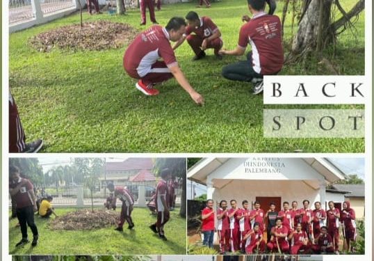 Ditintelkam Polda Sumsel Gelar Kurve dan Bersih-Bersih Lingkungan