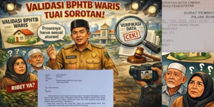 Validasi BPHTB Waris Tuai Sorotan, Ahli Waris Diminta Gabung kembali PBB, kepala Bapenda Kota Cimahi Beri Penjelasan
