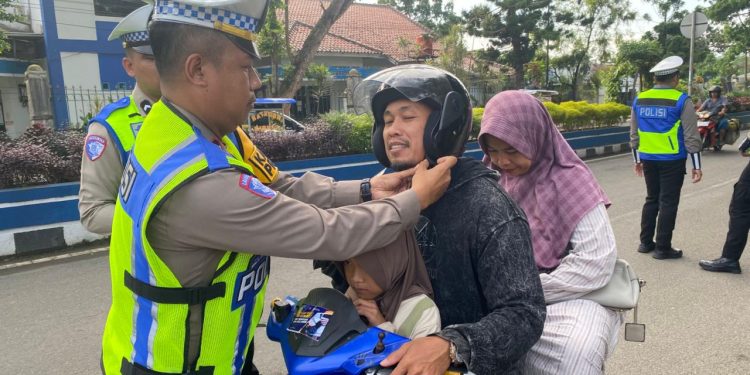 Hari Ke-10 Operasi Keselamatan Maung 2026, Sat Lantas Polres Lebak Laksanakan Operasi di Jl. Multatuli dan Jl. Pati Derus