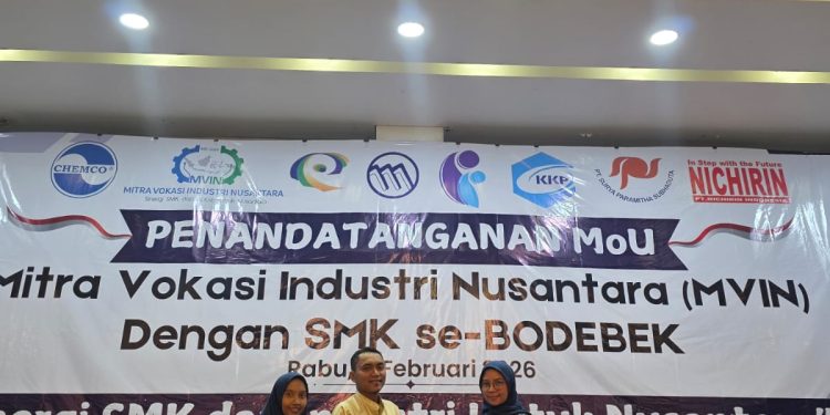 22 SMK di Kabupaten Bekasi Teken MoU dan Perpanjangan Kontrak dengan Chemco Group dan 7 Perusahaan