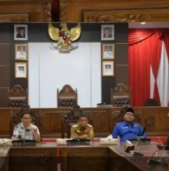 Bupati Muratara Menghadiri Coffe Morning Di Kantor DPRD Muratara