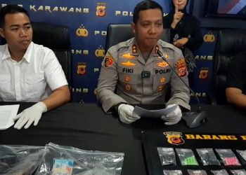 Polres Karawang Ungkap 26 Kasus Narkoba, 28 Tersangka Diamankan