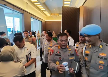 Bid Propam Polda Banten Laksanakan Tes Urine 261 Peserta Rapim Polri TA 2026