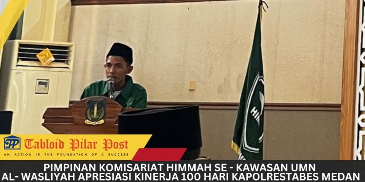 Pimpinan Komisariat HIMMAH SE – Kawasan UMN AL- Wasliyah Apresiasi Kinerja 100 Hari Kapolrestabes Medan