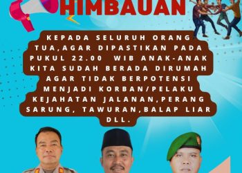 Tegas! Jam 22.00 WIB Anak Wajib di Rumah, Forkopimcam Wanasalam: Jangan Sampai Jadi Korban atau Pelaku Kejahatan