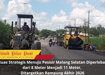 Proyek Jalan Nasional Gondanglegi–Balekambang Dikebut, Alat Berat Ratakan Badan Jalan Jelang Arus Mudik