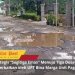 Jalan Penghubung Gampingan–Wonokerto Rusak Parah, Warga Keluhkan Tambal Sulam dan Desak Perbaikan