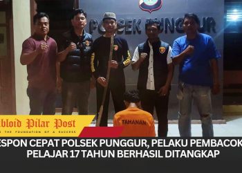 Respon Cepat Polsek Punggur, Pelaku Pembacokan Pelajar 17 Tahun Berhasil Ditangkap
