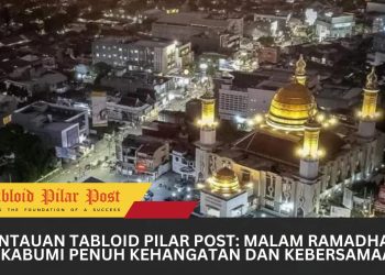 Gemerlap Malam Ramadhan di Sukabumi, Harmoni Ibadah yang Menghidupkan Kota