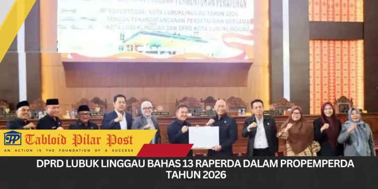 DPRD Lubuk Linggau Bahas 13 Raperda dalam Propemperda Tahun 2026