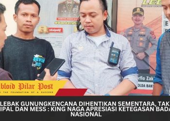 SPPG Lebak Gunungkencana Cicaringin Dihentikan Sementara, Tak Miliki SLHS, IPAL dan Mess : King Naga Apresiasi Ketegasan Badan Gizi Nasional
