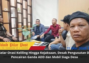 BIAK Gelar Orasi Keliling Hingga Kejaksaan, Desak Pengusutan Dugaan Pencairan Ganda ADD dan Mobil Siaga Desa