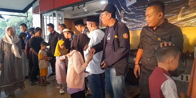 Ramadhan Penuh Kepedulian, Karang Taruna Rangkasbitung Santuni 40 Anak Yatim dalam Ramadhan Charity