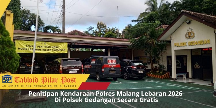 Penitipan Kendaraan Polres Malang Lebaran 2026 Di Polsek Gedangan Secara Gratis