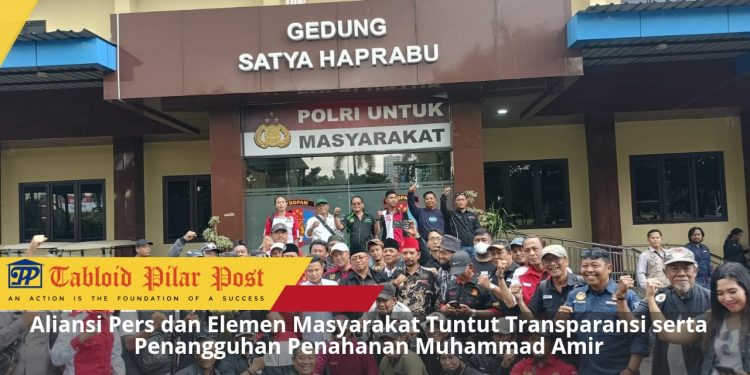 Ratusan Jurnalis Geruduk Polda Jatim, Desak Usut Dugaan Rekayasa OTT Wartawan