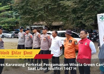 Polres Karawang Perketat Pengamanan Wisata Green Canyon Saat Libur Idulfitri 1447 H