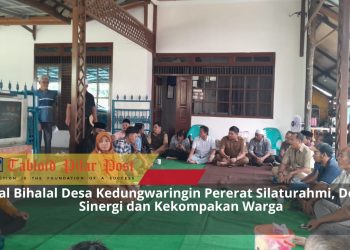 Halal Bihalal Desa Kedungwaringin Pererat Silaturahmi, Dorong Sinergi dan Kekompakan Warga