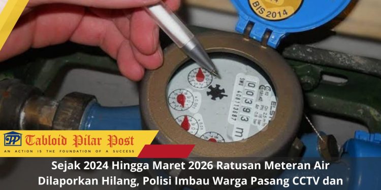 Pencurian Meteran Air PDAM Marak di Malang Raya, Warga Diminta Tingkatkan Kewaspadaan