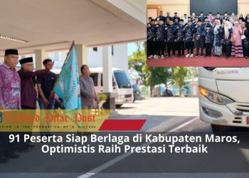 Wabup Bantaeng Lepas Kafilah MTQ XXXIV Tingkat Provinsi Sulsel