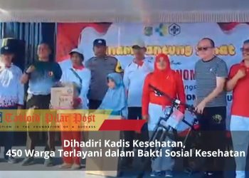 Ribuan Warga Padati Senam Jantung Sehat dan Pengobatan Gratis di Desa Banjarejo