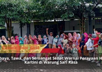 Hari Kartini di Wonokerto Super Heboh! Senam Lansia “Pejuang Sehat” Gelar Lomba hingga Joget Balon