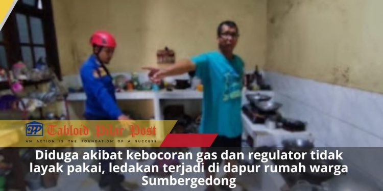 Tabung Gas LPG Meledak di Trenggalek, Tiga Orang Alami Luka Bakar Serius